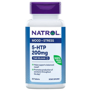 Natrol 5-Htp Maximum Strength 200 Mg Time Release Tablets 1/30 TAB [UNFI-CARLISLE #0501379]