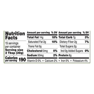 Once Again Peanut Butter Organic Creamy Unsweetened 6/16 OZ [UNFI #2615094] [ebt]