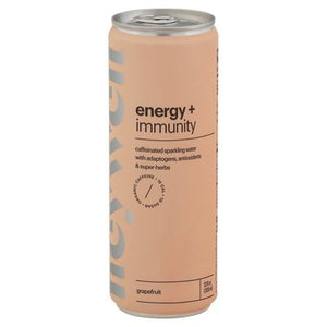 Heywell Sparkling Water Energy + Immunity Grapefruit 12/12 OZ [UNFI #2849917] [ebt] T