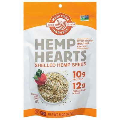 Manitoba Harvest Hemp Seeds Shelled Hemp Hearts 8/8 OZ [UNFI #0151613] [ebt]