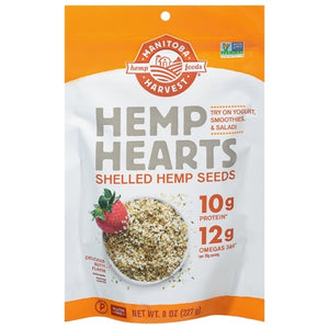 Manitoba Harvest Hemp Seeds Shelled Hemp Hearts 8/8 OZ [UNFI #0151613] [ebt]