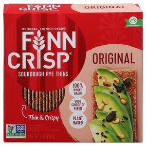 Finn Crisp Sourdough Rye Thins Original Thin & Crispy 9/7 OZ [UNFI #0979930] [ebt]
