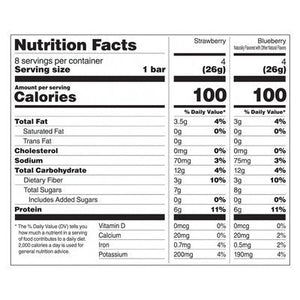 Rxbar Bars Strawberry/Blueberry Minis 6/7.36 OZ [UNFI #2967818] [ebt]