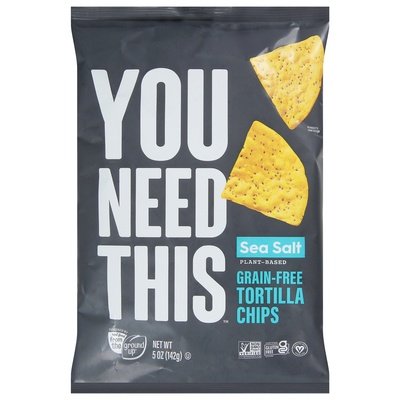 You Need This Tortilla Chips Grain-Free Sea Salt 6/5 OZ [UNFI #2886943] [ebt]