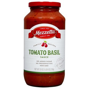 Mezzetta Sauce Tomato Basil 6/25 OZ [UNFI #0145623] [ebt]