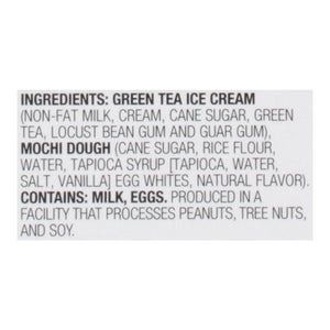 Bubbies Mochi Icrm Grtea 8/7.5 OZ [UNFI  #2211035]