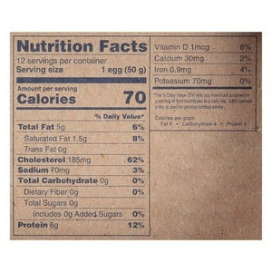 Pete & Gerrys Eggs Pasture Raised Brown Large 9/12 CT [UNFI #2942787] [ebt]