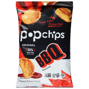 Popchips Popped Potato Snack Original BBQ Flavored 12/5 OZ [UNFI #2104578] [ebt]