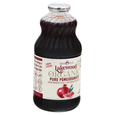 Lakewood Pressed Juice Organic Fresh Pure Pomegranate 6/32 OZ [UNFI #2343820] [ebt]