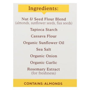 Simple Mills Crackers Almond Flour Fine Ground Sea Salt 6/4.90 OZ [UNFI #2227585] [ebt]