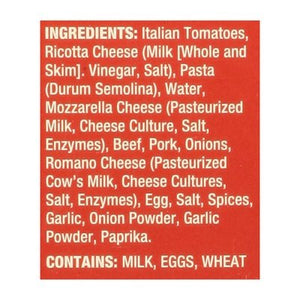 Raos Meat Lasagna 8/8.9 OZ [UNFI  #2460517]