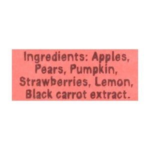 Bear Fruit Rolls Sour Strawberry Lemon 6/3.5 OZ [UNFI #2437135] [ebt]