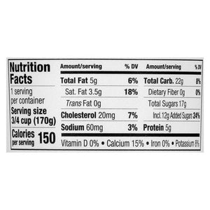 Redwood Hill Farm Yogurt Goat Milk Vanilla 12/6 OZ [UNFI #879759] [ebt]