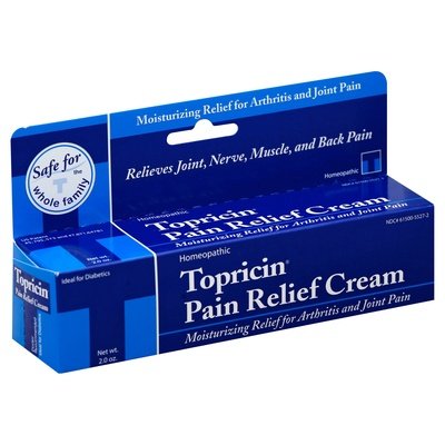 Topricin Pain Relief Cream 2 OZ [UNFI #0660134] T