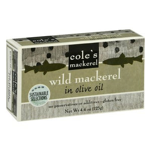 Coles Mackarel In Olive Oil Wild 10/4.4 OZ [UNFI #936286] [ebt]