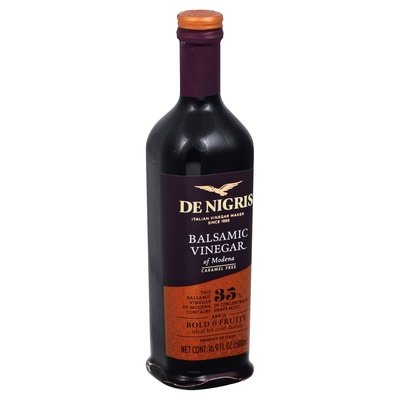 De Nigris Balsamic Vinegar Of Modena Caramel Free 6/16.9 OZ [UNFI #0654640] [ebt]