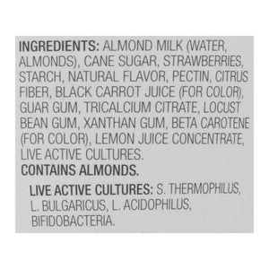 Kite Hill Almond Milk Yogurt Dairy Free Strawberry 8/5.3 OZ [UNFI #2592897] [ebt]