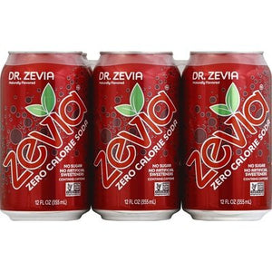 Zevia Soda Zero Calorie Dr. Zevia 4/6/12 OZ [UNFI #2980506] [ebt] T
