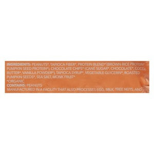 Aloha Protein Bar Organic Peanut Butter Chocolate Chip 12/1.9 OZ [UNFI #2149011] [ebt]