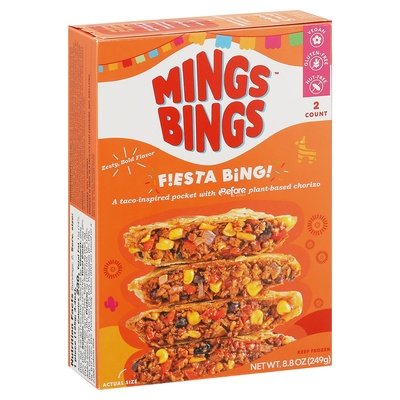 Mings Bings Fiesta Taco Patties 6/8.8 OZ [UNFI  #2755536]