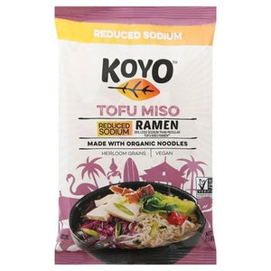 Koyo Ramen Reduced Sodium Tofu Miso 12/2.1 OZ [UNFI #1181817] [ebt]