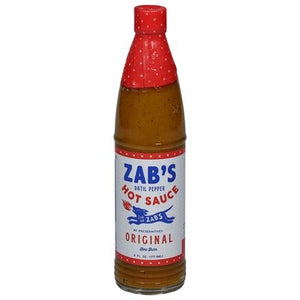 Zabs Original Hot Sauce 12/6 Oz  [UNFI #2860633]