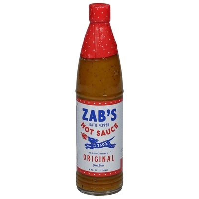 Zabs Hot Sauce Original Slow Burn 12/6 OZ [UNFI #3085735] [ebt]
