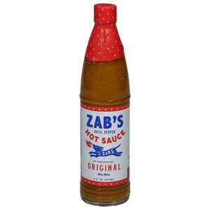 Zabs Hot Sauce Original Slow Burn 12/6 OZ [UNFI #3085735] [ebt]