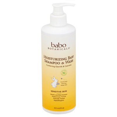 Babo Botanicals Baby Shampoo & Wash Moisturizing 1/16 OZ [UNFI #1632280] T