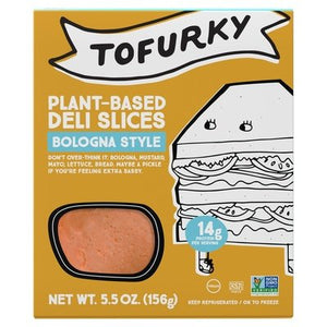 Tofurky Deli Slices Plant-Based Bologna Style 6/5.5 OZ [UNFI #1221969] [ebt]