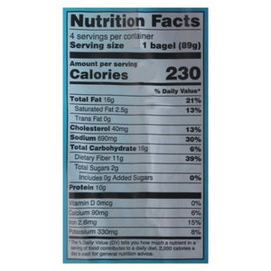 Unbun Unbagel Keto Evrything Grn Fr 6/12.7 OZ [UNFI  #2670313]