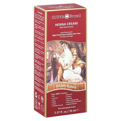 Surya Brasil Henna Cream Gldn Blnd 2.37 OZ [UNFI #2219954] T