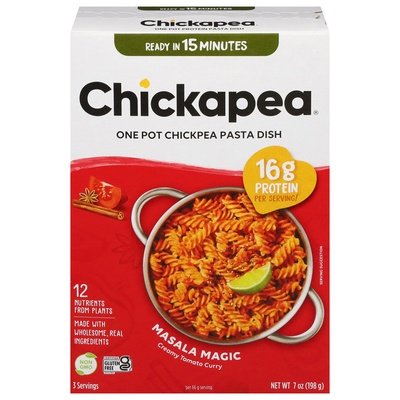 Chickapea Pasta Pasta Dish Masala Magic 6/7 OZ [UNFI #2965820] [ebt]