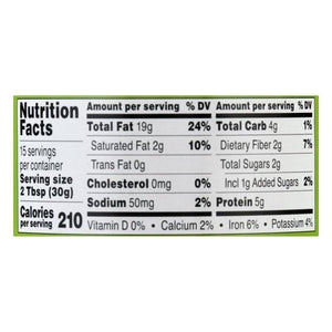 Once Again Sunflower Seed Butter Creamy 6/16 OZ [UNFI #2614915] [ebt]