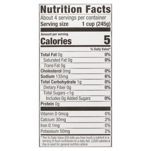 Kettle & Fire Vegetable Broth Low Sodium 6/32 OZ [UNFI #3100476] [ebt]