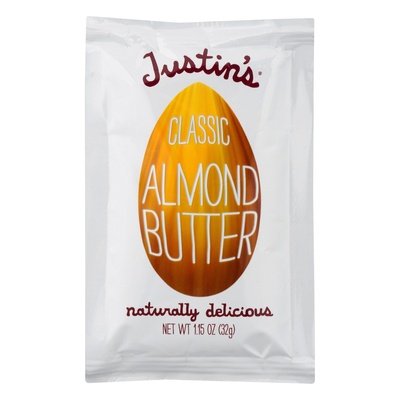 Justins Almond Butter Classic 10/1.15 OZ [UNFI #2094191] [ebt]