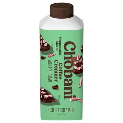 Chobani Coffee Creamer With Real Cream Peppermint Mocha 6/24 OZ [UNFI #3038023] [ebt] T