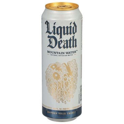 Liquid Death Mountain Water 24/19.2 OZ [UNFI #2930345] [ebt] T