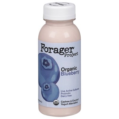 Forager Project Yogurt Alternative Cashew & Coconut Dairy-Free Organic Blueberry Probiotic 6/8 OZ [UNFI #2538080] [ebt] T