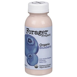 Forager Project Yogurt Alternative Cashew & Coconut Dairy-Free Organic Blueberry Probiotic 6/8 OZ [UNFI #2538080] [ebt] T