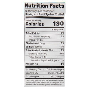 Beanitos Tortilla Chips Hint of Lime White Bean 6/5 OZ [UNFI #2353340] [ebt]