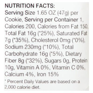 Bhu Protein Cookie Chocolate Chip 10/1.65 Z [UNFI #3009115] [ebt]