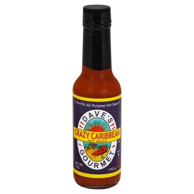 Daves Gourmet Hot Sauce Crazy Caribbean 12/5 OZ [UNFI #3043569] [ebt]