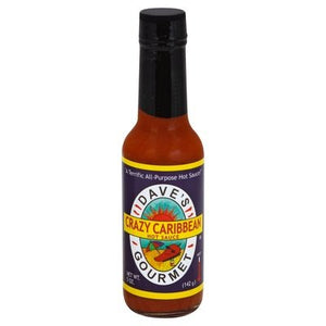 Daves Gourmet Hot Sauce Crazy Caribbean 12/5 OZ [UNFI #3043569] [ebt]