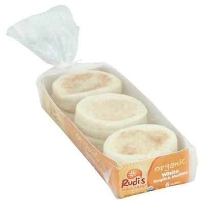OG2 Rudis White English Muffins 8/12 OZ [UNFI  #1522747]