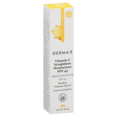 Derma E Weightless Moisturizer Vitamin C Spf 45 1/2 OZ [UNFI #2586766] T