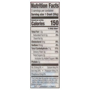 Golden Home Pizza Crust Handcrafted Ultra Thin 10/8.75 Z [UNFI #2510485] [ebt]