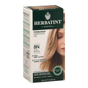 Herbatint Haircolor Gel Permanent Light Blonde 8N 4.56 OZ [UNFI #0226696] T