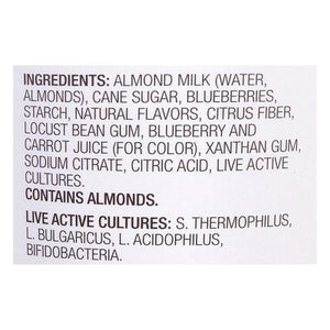 Kite Hill Almond Milk Yogurt Dairy Free Blueberry 8/5.3 OZ [UNFI #2592905] [ebt]