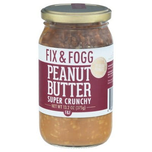 Fix & Fogg Peanut Butter Super Crunchy 6/13.2 OZ [UNFI #2832244] [ebt]